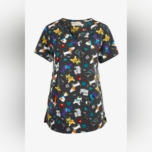 Tasha and Me Scrubs top